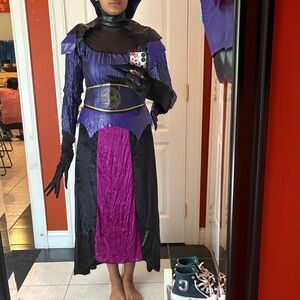Disney Descendants Maleficent Purple and Black Villain Adult Costume